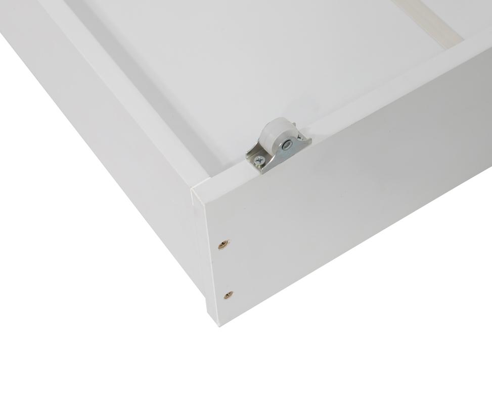 2 x Wooden Bed Frame Storage Trundle Drawers-White 10