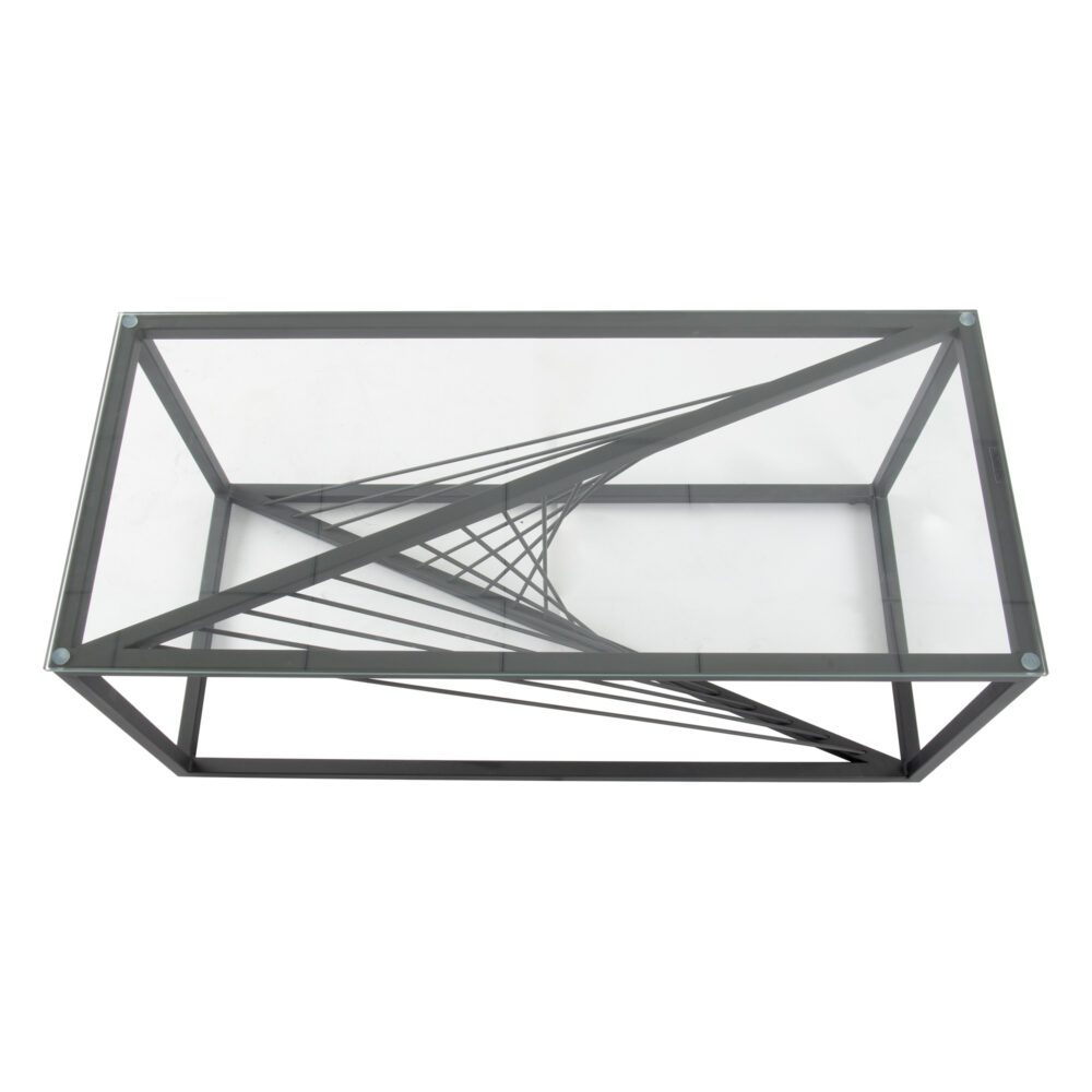 Eleganza Glass Enclave Coffee Table 6