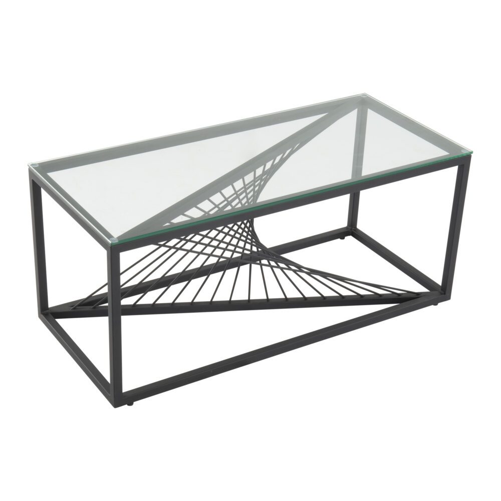 Eleganza Glass Enclave Coffee Table 7