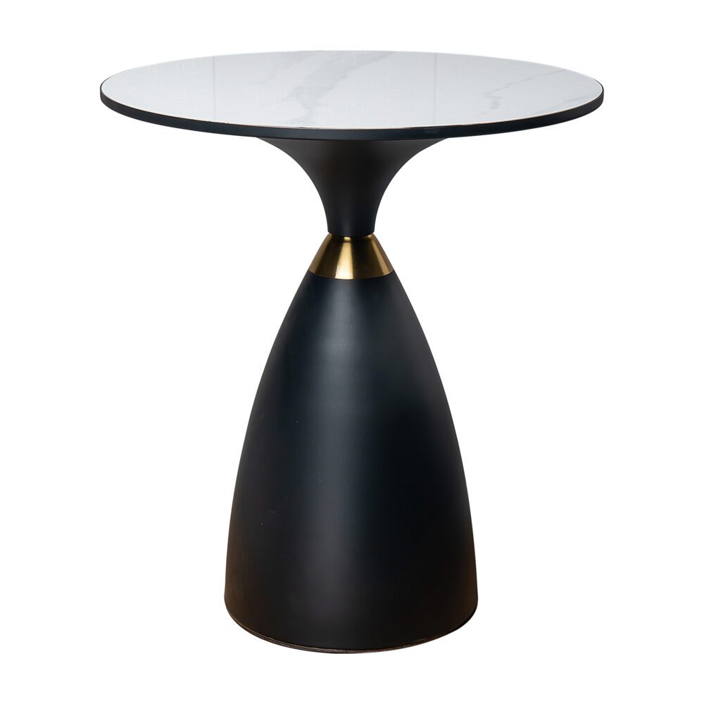 Midnight Elegance Drum Side Table 5