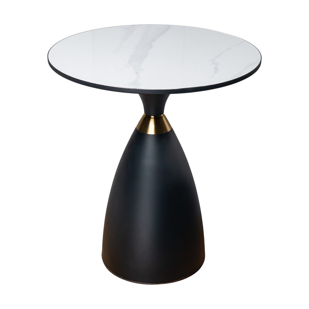 Midnight Elegance Drum Side Table 7