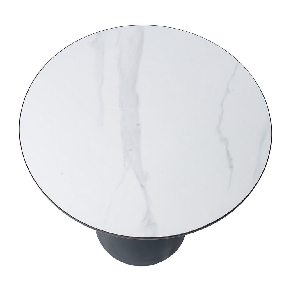 Midnight Elegance Drum Side Table 8