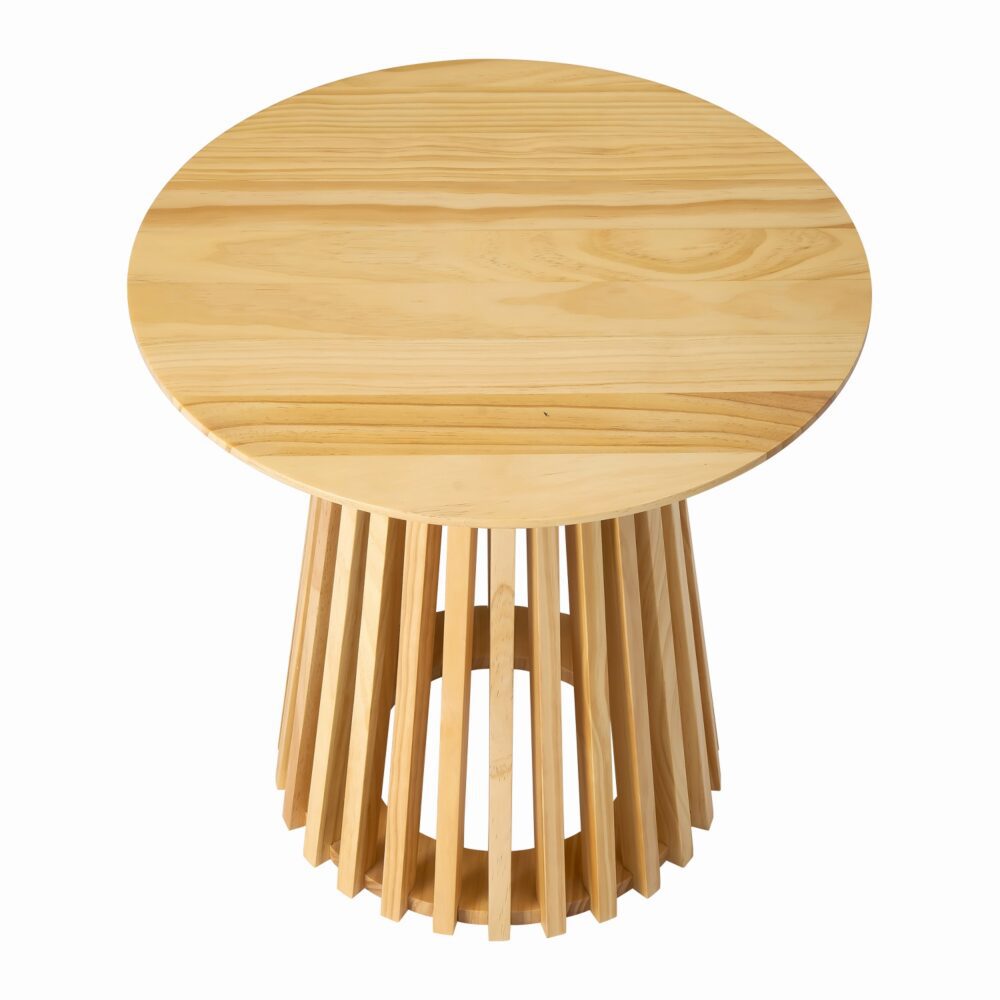 Palmer Timber Tally Natural Side Table 4