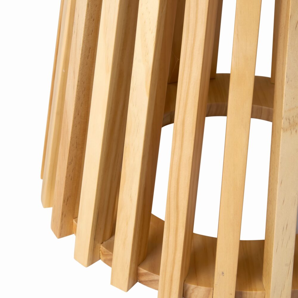 Palmer Timber Tally Natural Side Table 8