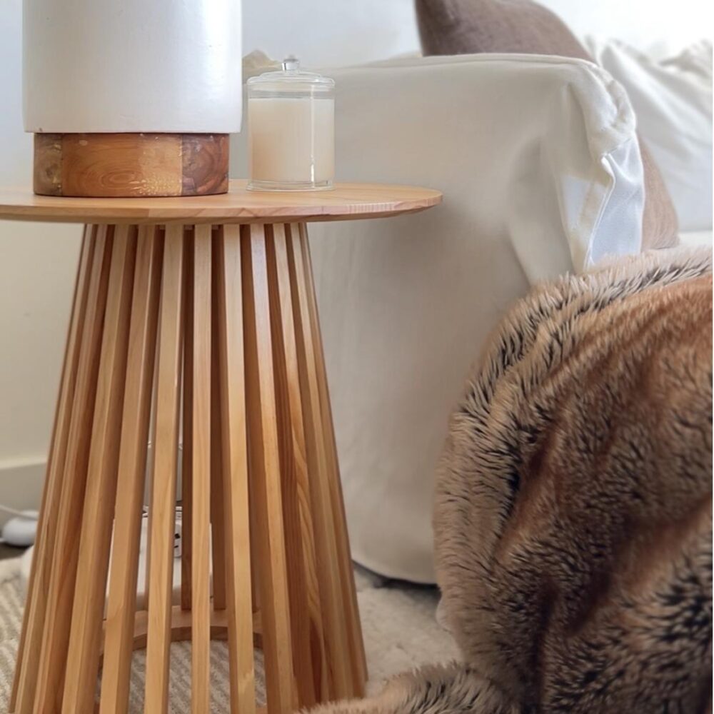 Palmer Timber Tally Natural Side Table 3