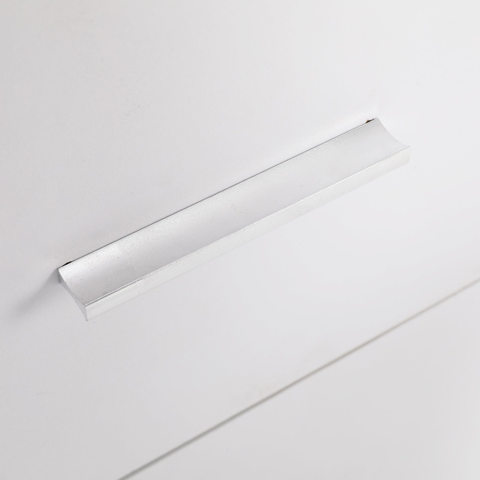 Bedside Table Side Storage Cabinet Nightstand Bedroom 2 Drawer Legs ETTA WHITE 11