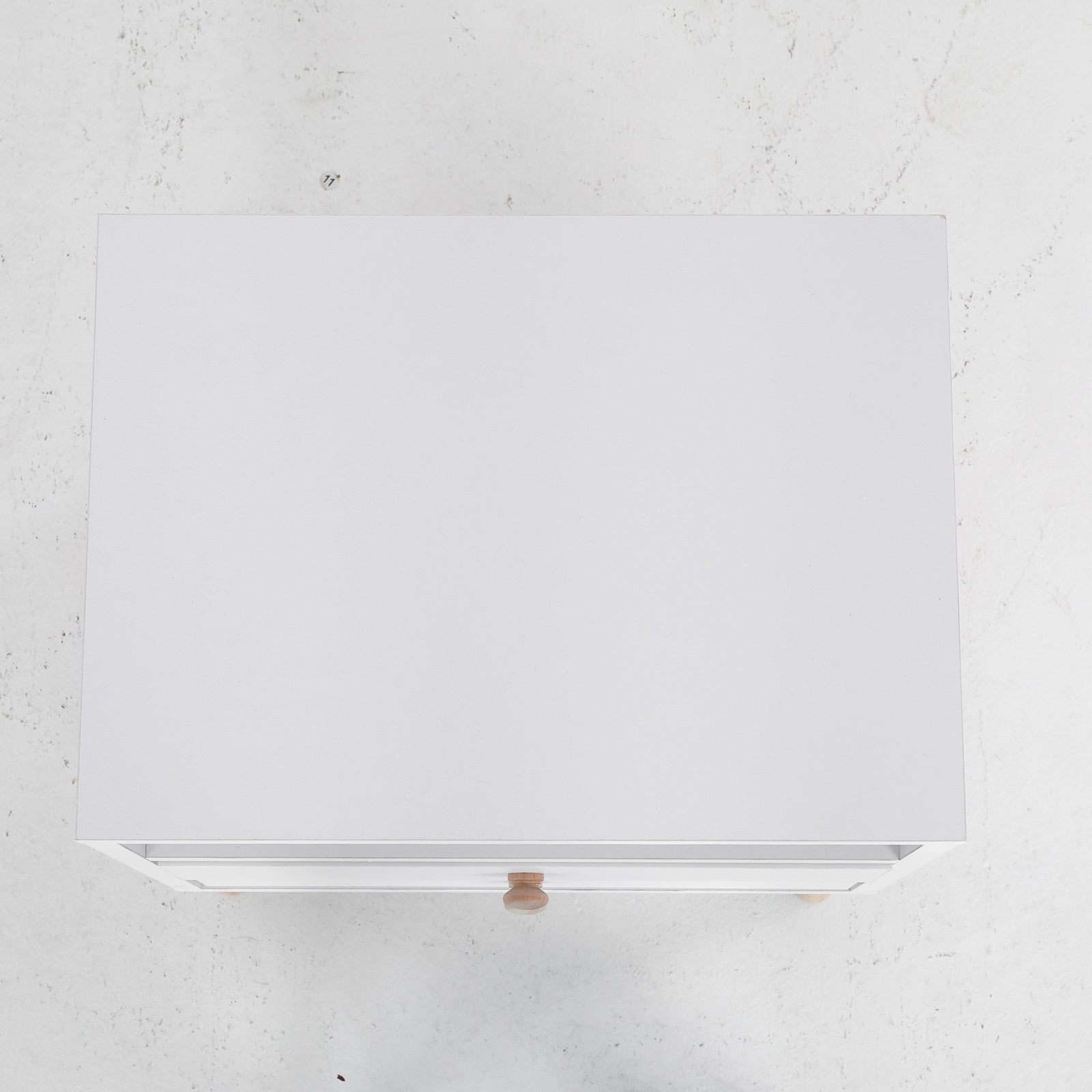 Bedside Table Side Storage Cabinet Nightstand Bedroom 2 Drawer ANYA - WHITE 3