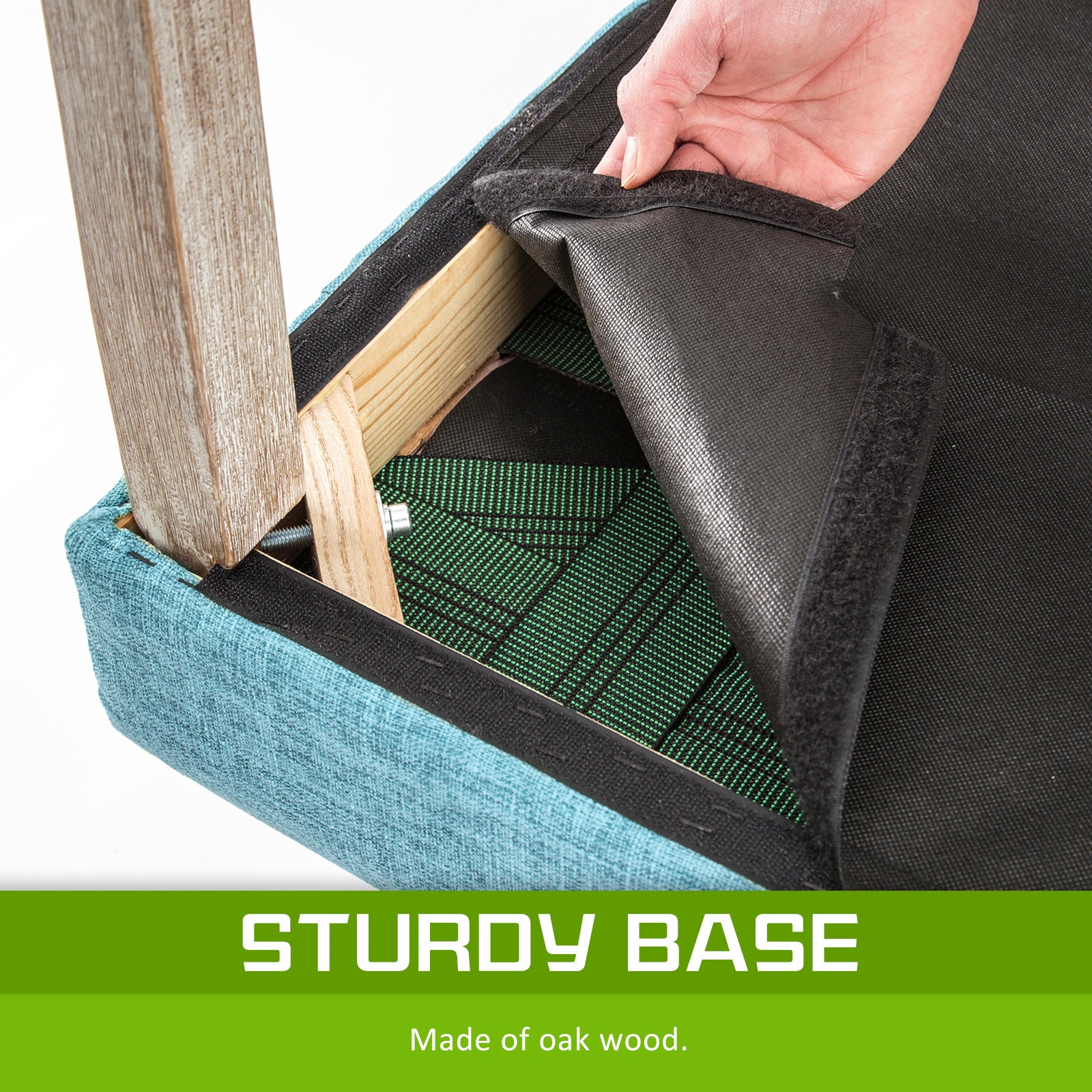 French Provincial Dining Chair Oak Leg AMOUR BLUE 9