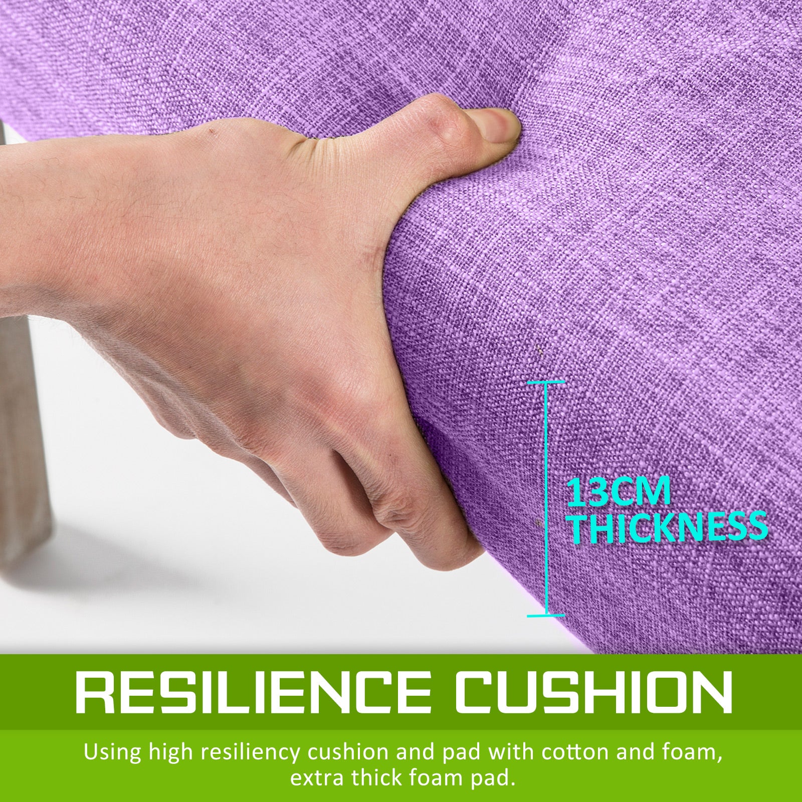 French Provincial Dining Chair Oak Leg AMOUR VIOLET 7