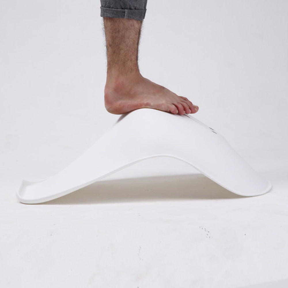 2X Retro Dining Cafe Chair Padded Seat WHITE 5