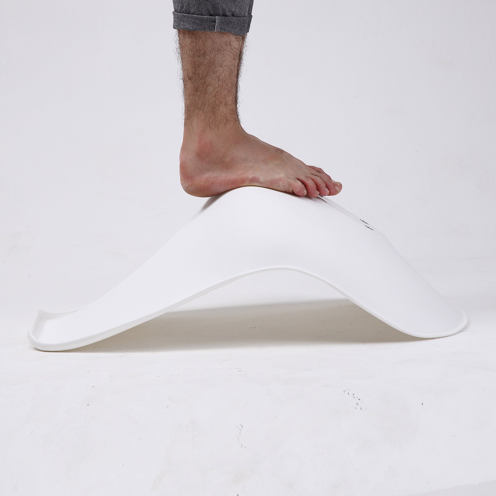 4X Retro Dining Cafe Chair Padded Seat WHITE 5