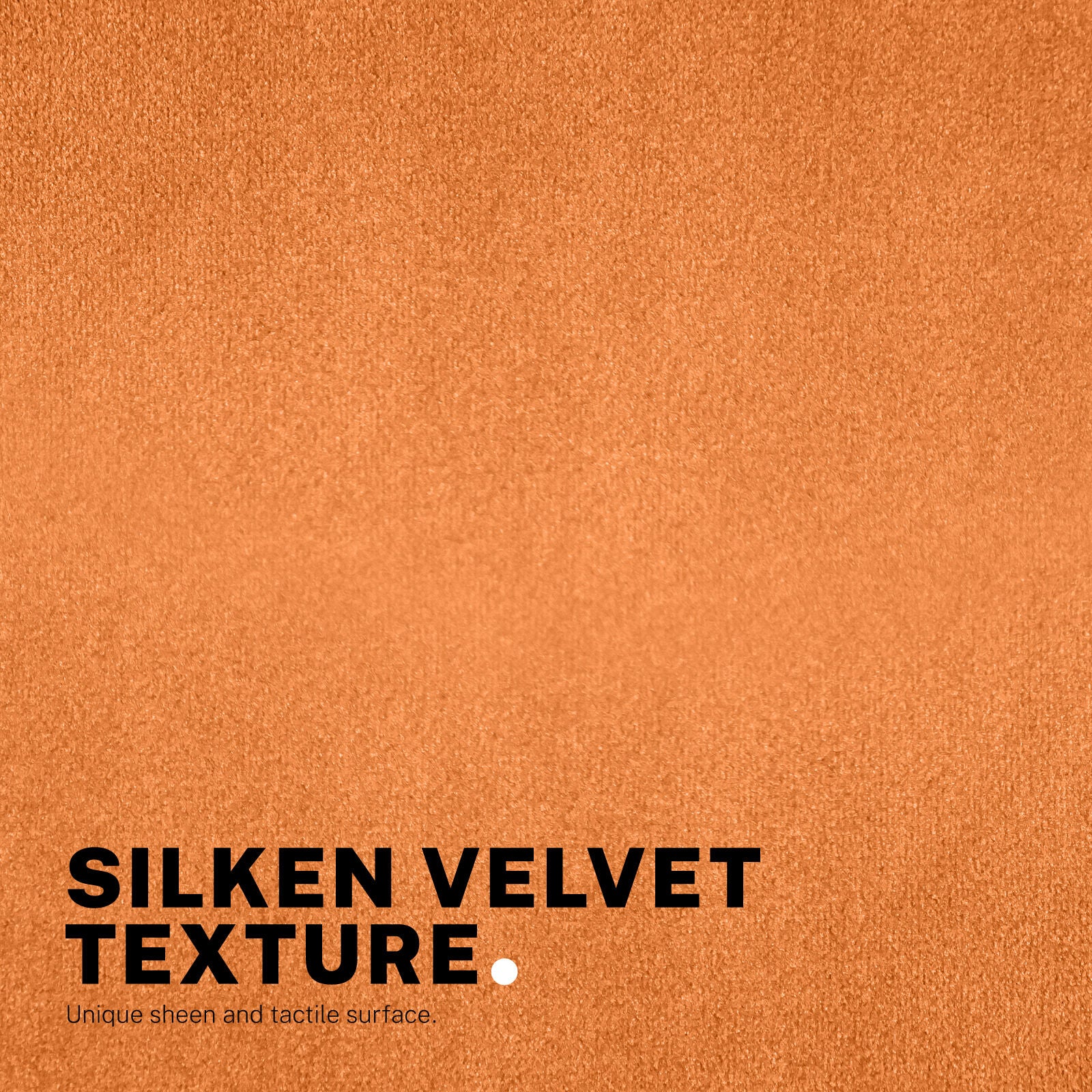 Desk Armchair - Home Office Swivel Chair Adjustable Height Seat PLUME ORANGE 9