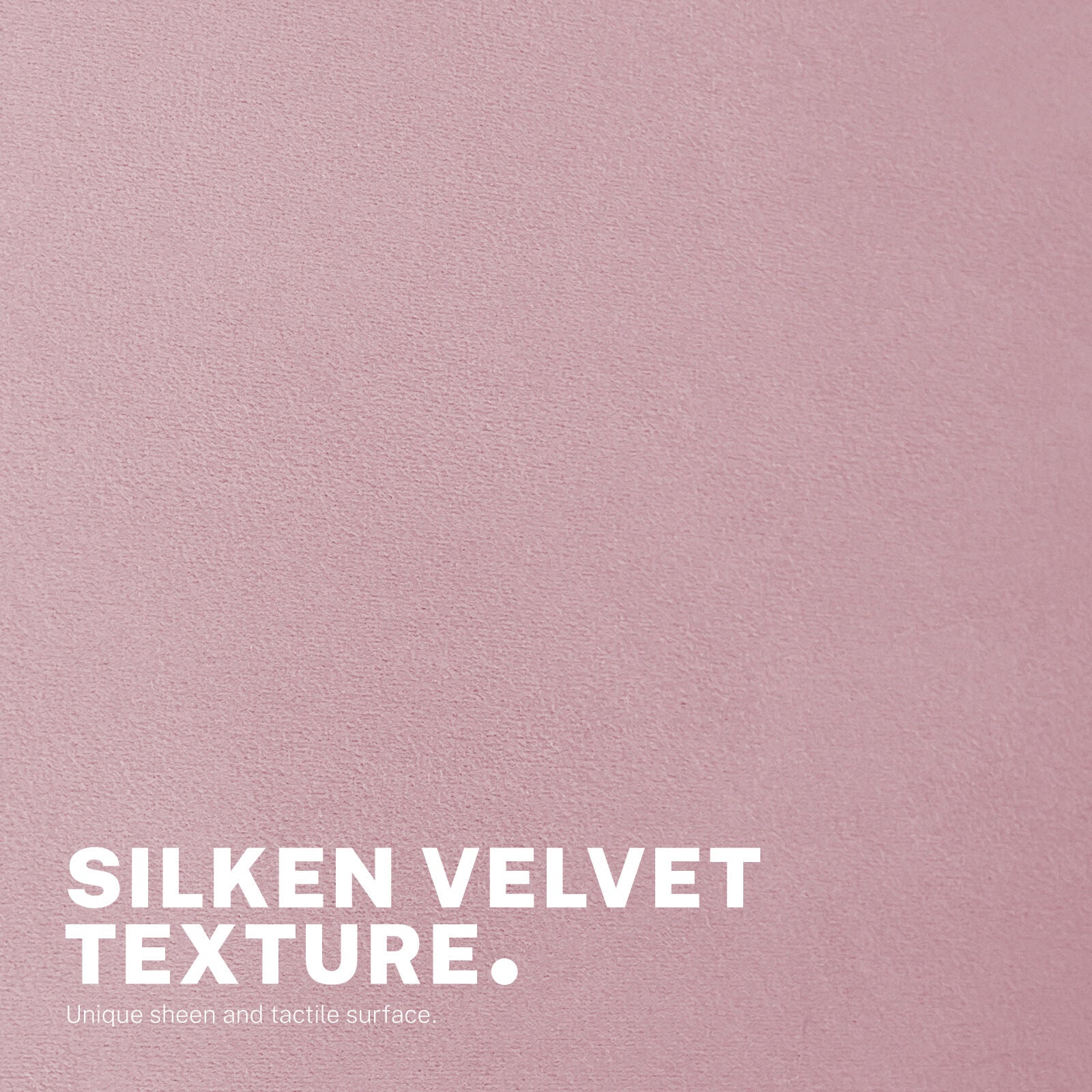 Office Desk Chair - Velvet Home Office Swivel Computer Seat COVE PINK 9