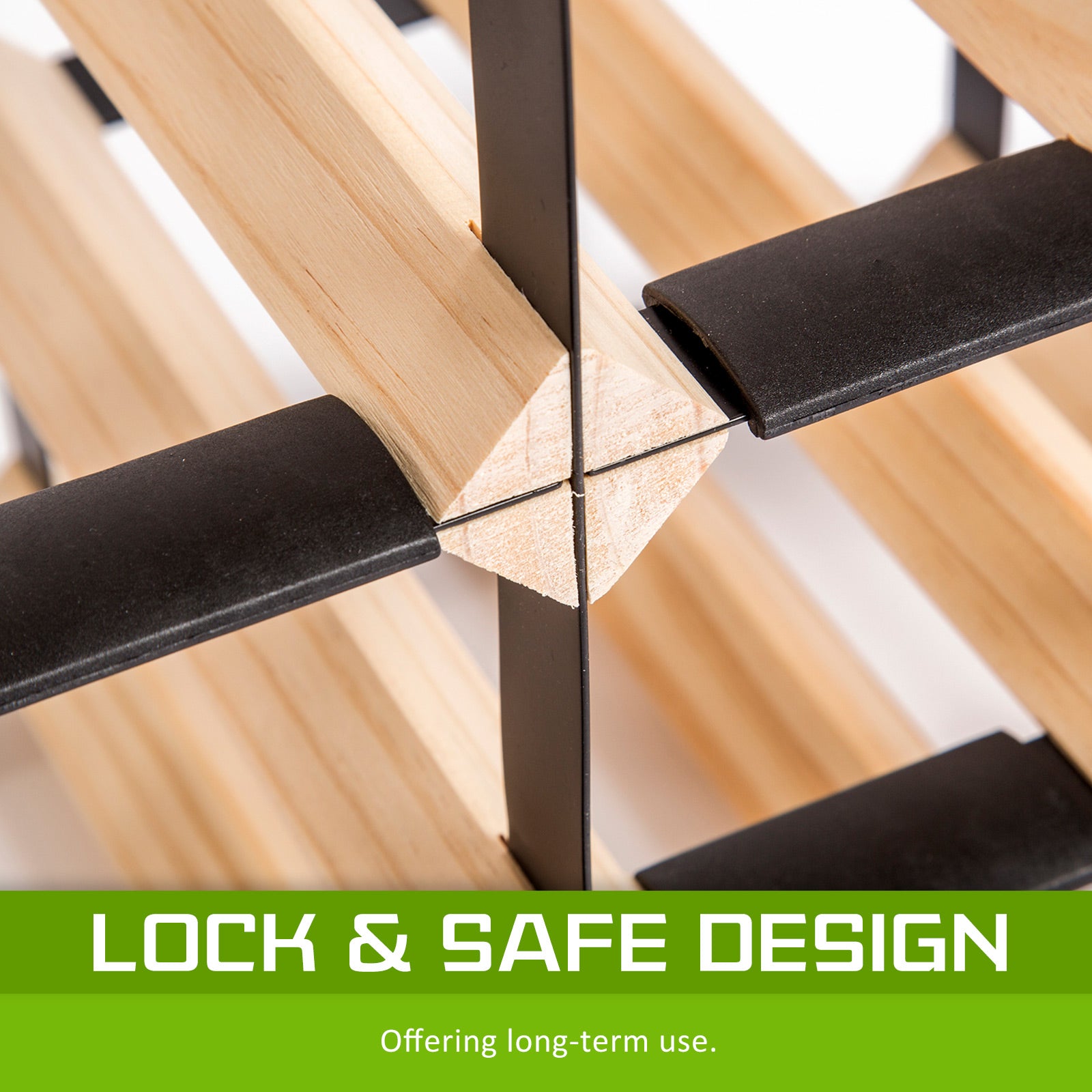 Timber Wine Rack Storage Cellar Organiser 20 Bottle 7