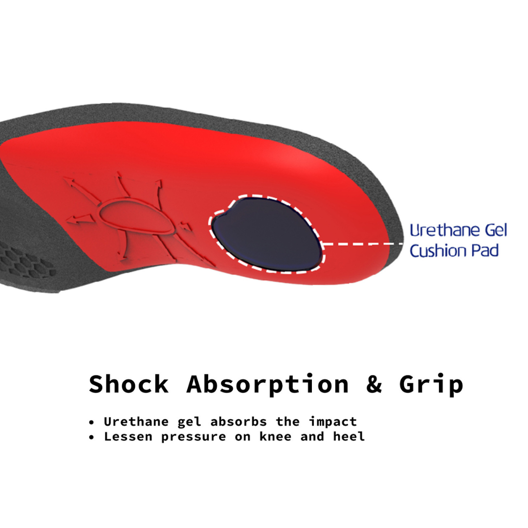 Full Whole Insoles Shoe Inserts M Size Arch Support Foot Pads 5