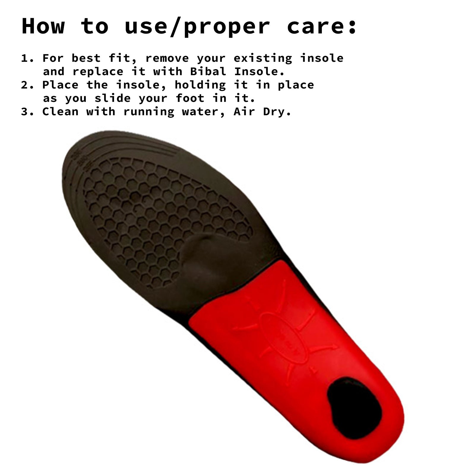 Full Whole Insoles Shoe Inserts S Size Arch Support Foot Pads 8