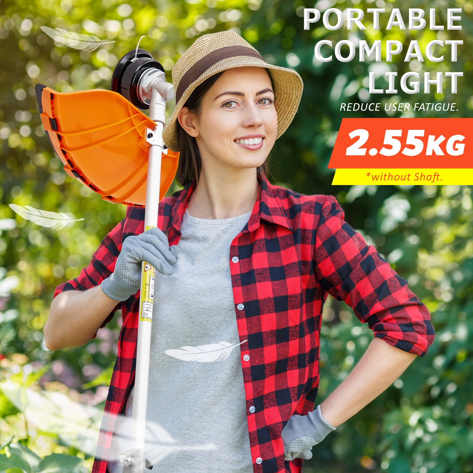 Garden Whipper Snipper Brush Cutter 26cc with 1 Blade 4