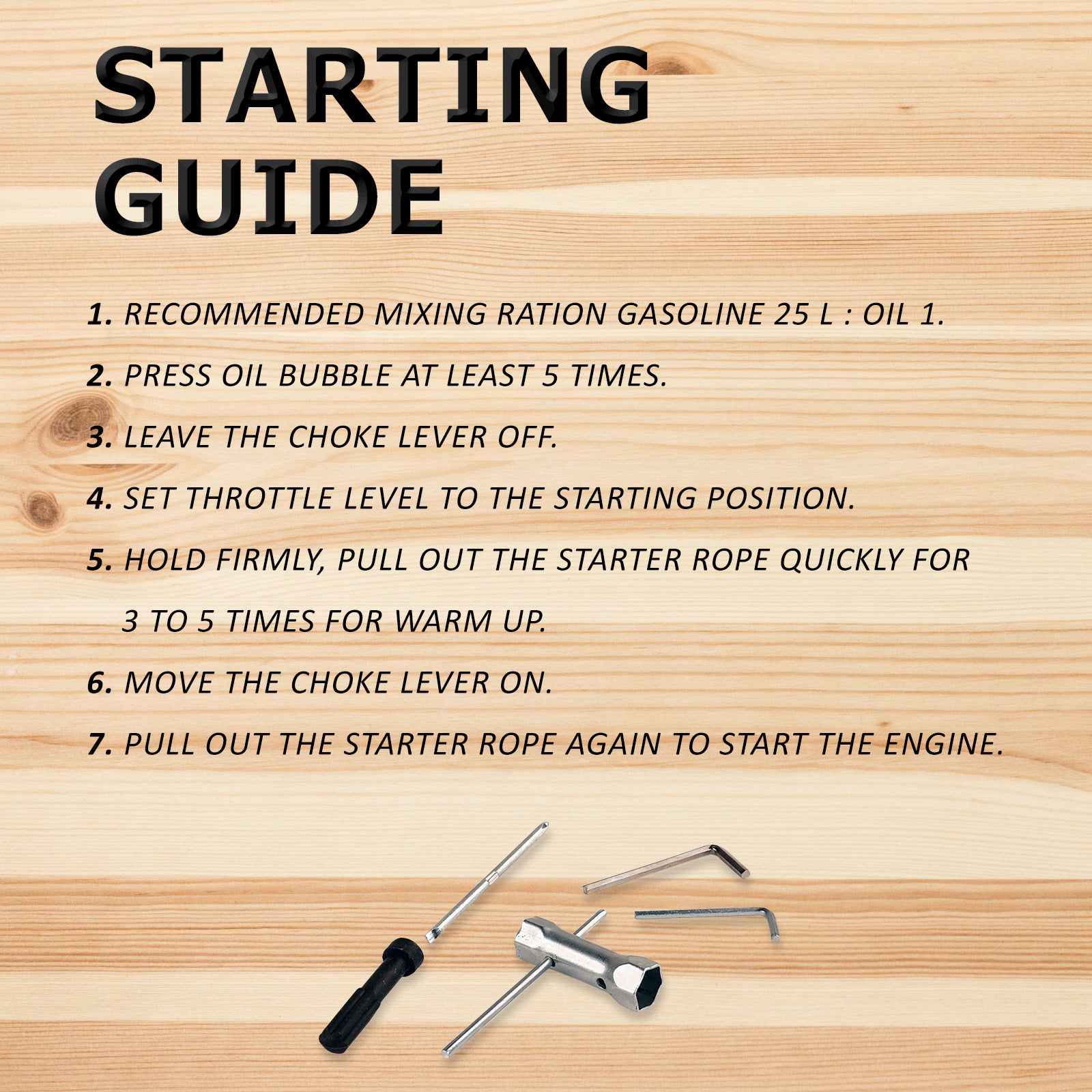 Garden Whipper Snipper Brush Cutter 26cc with 1 Blade 11