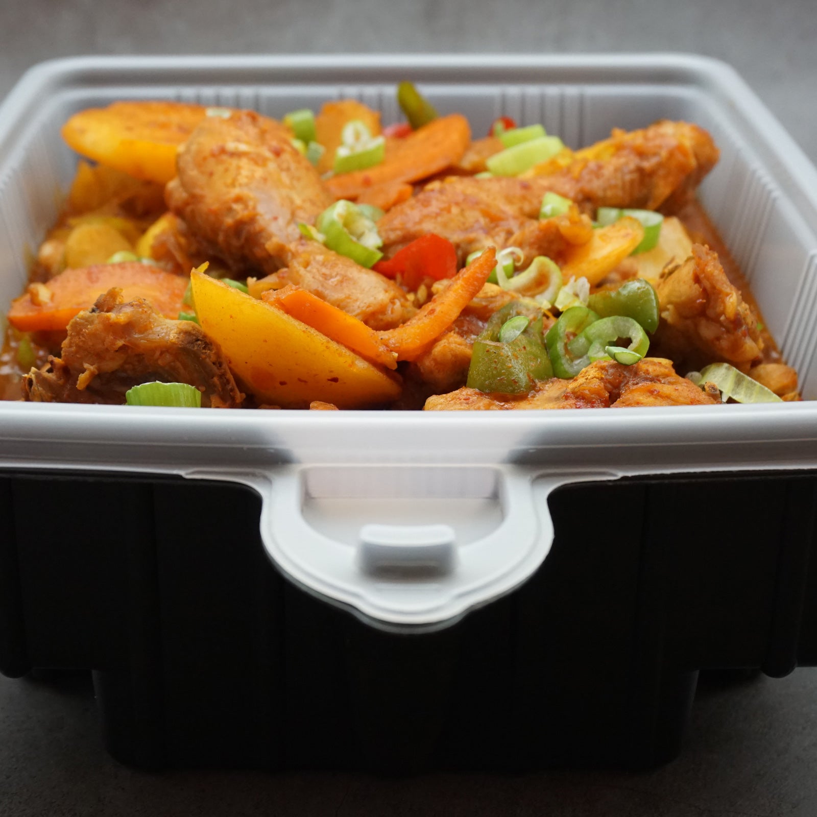 100 Pack Dalat Heating Lunch Box Container 26cm A 4