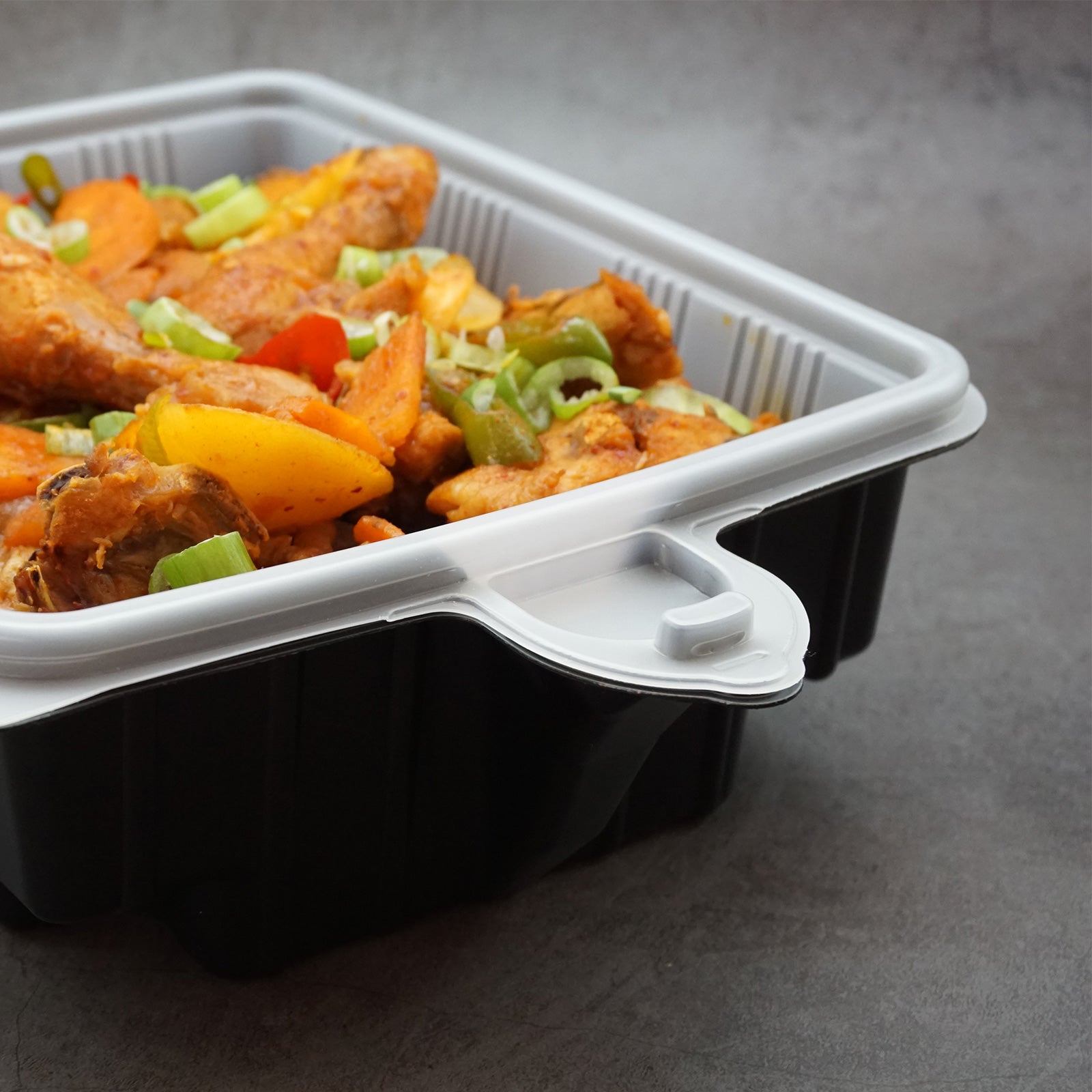 5 Pack Dalat Heating Lunch Box Container 33cm Rectangle 4