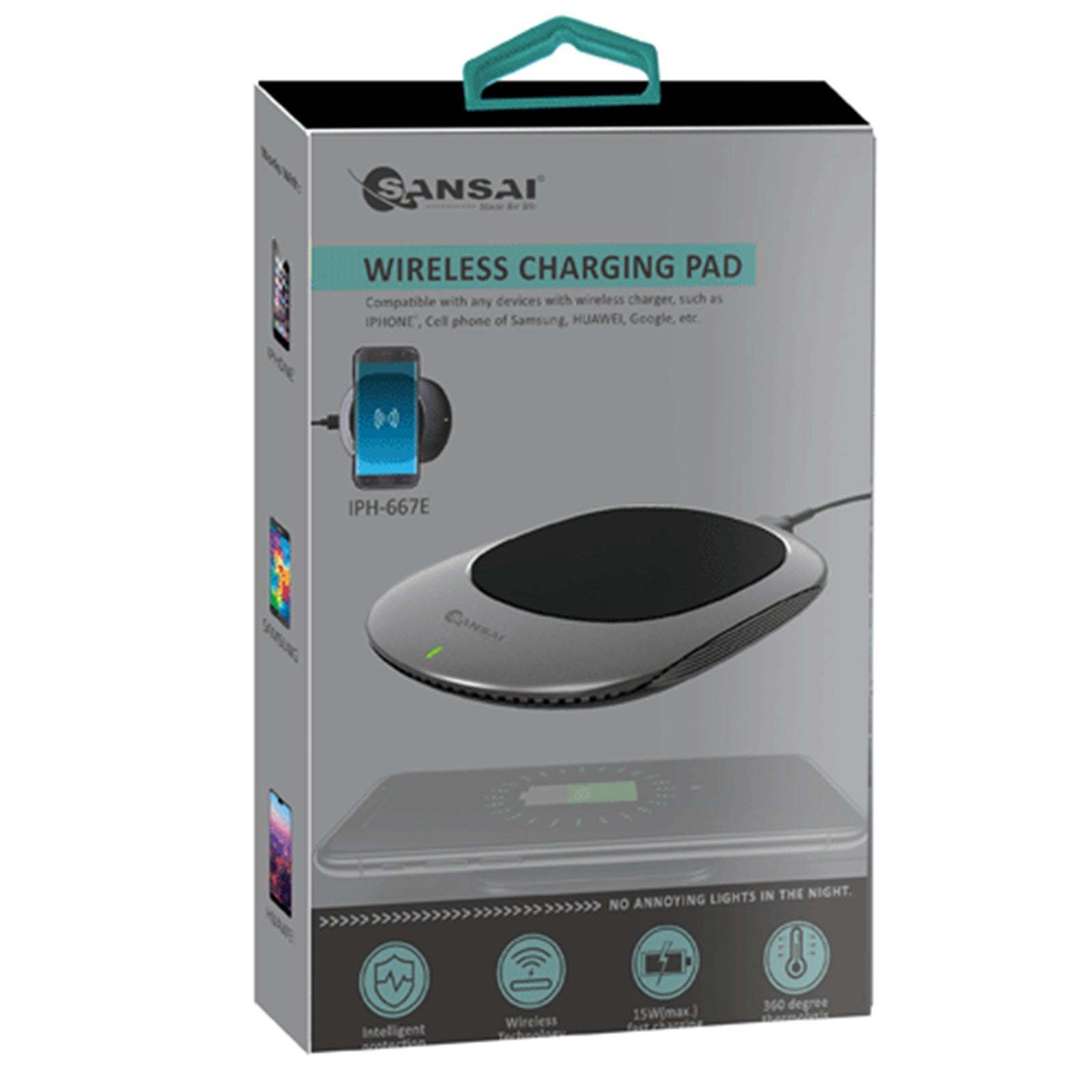 2X Sansai Wireless Charging Pad 3