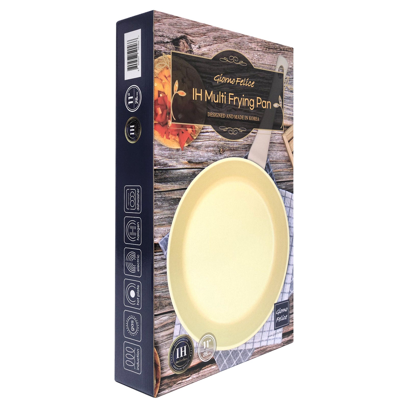 Giorno Felice IH Frypan 28cm Ceramic Non-Stick Frying Pan Induction 4