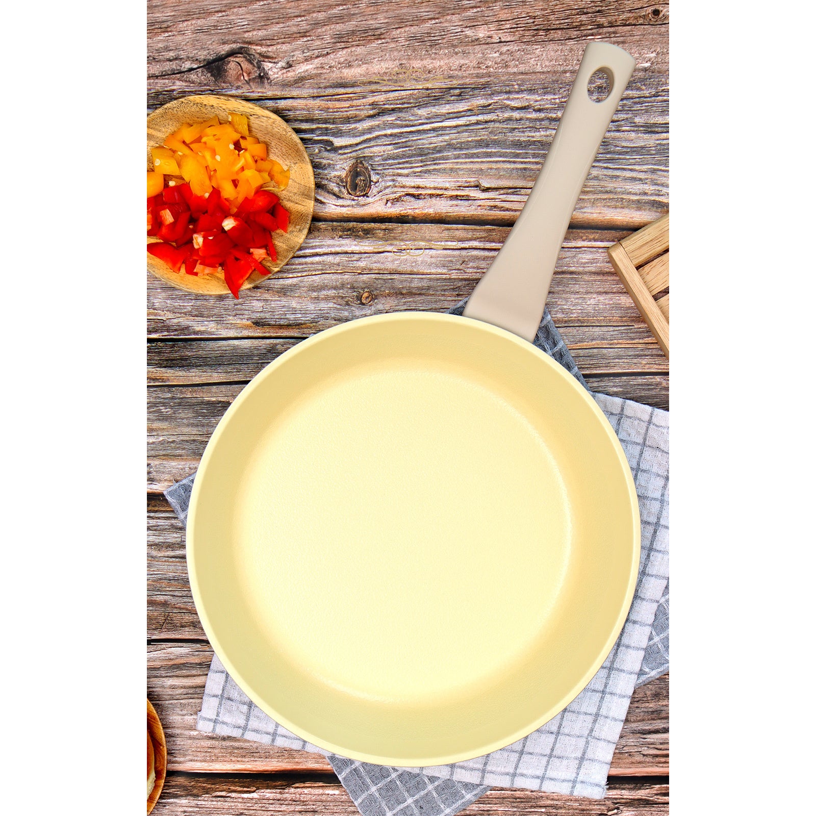 Giorno Felice IH Frypan 28cm Ceramic Non-Stick Frying Pan Induction 10