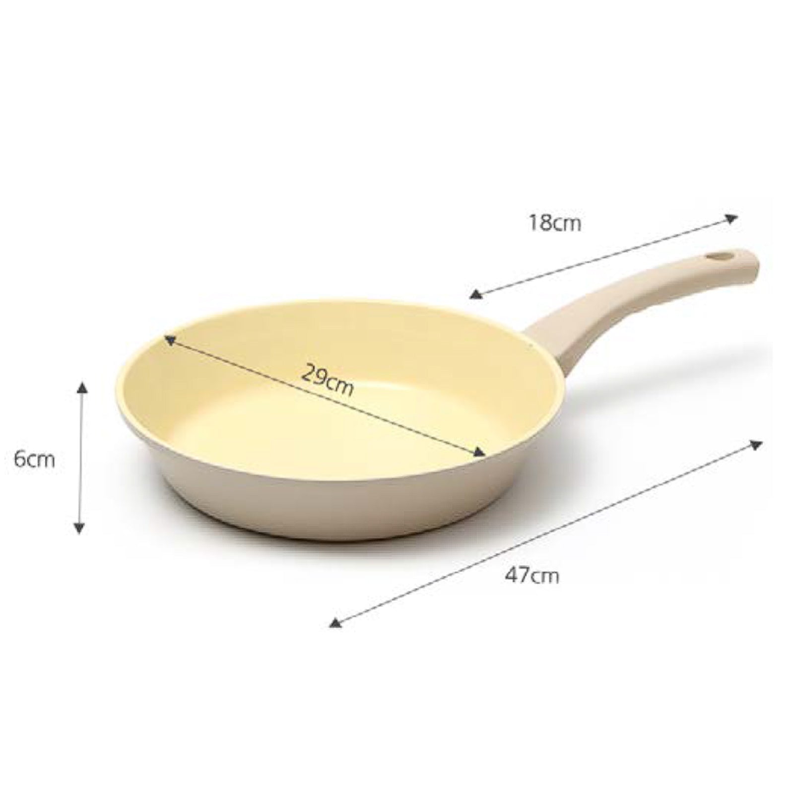 Giorno Felice IH Frypan 28cm Ceramic Non-Stick Frying Pan Induction 12