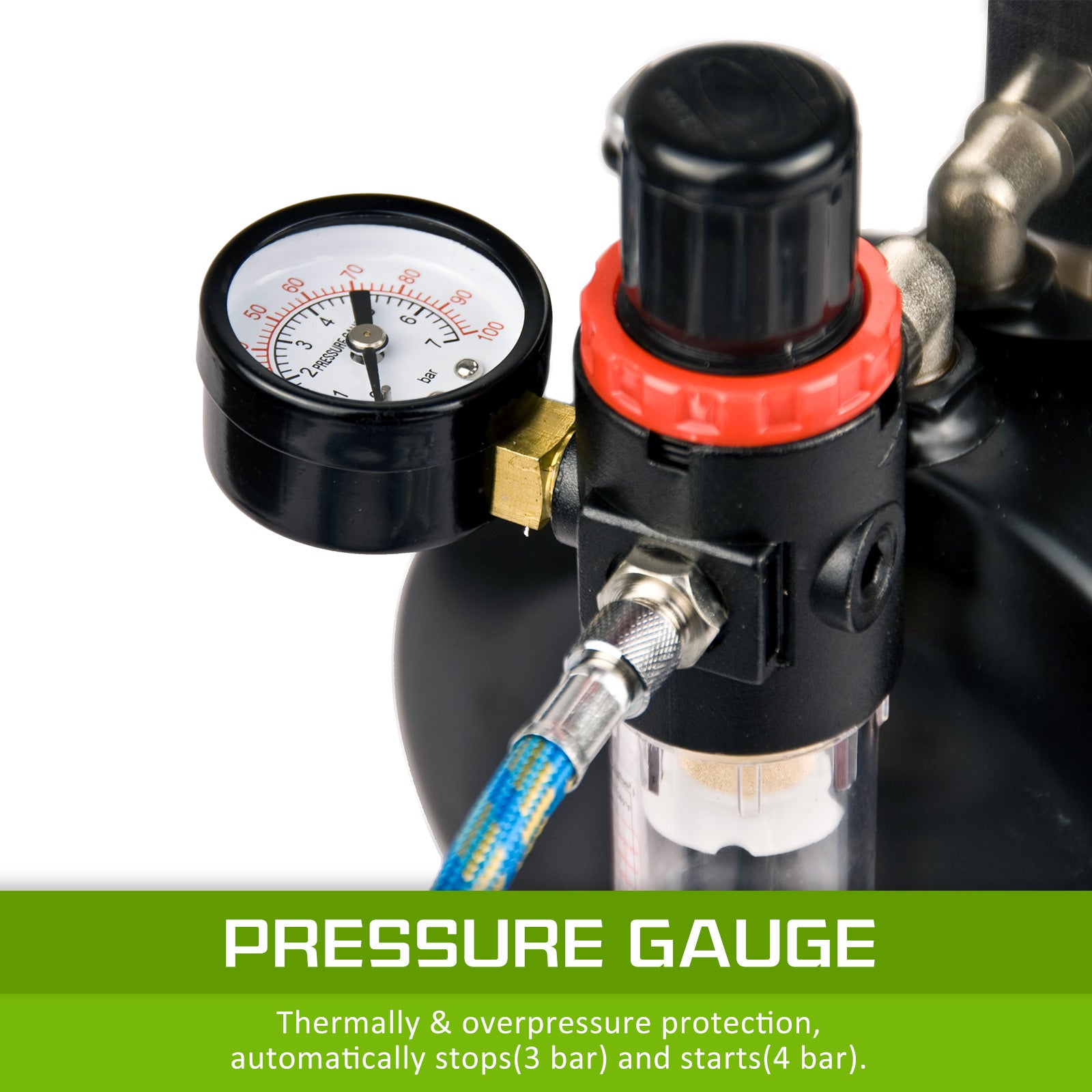 Air Brush Compressor for Air Brush Spray 1/6HP 3L 6