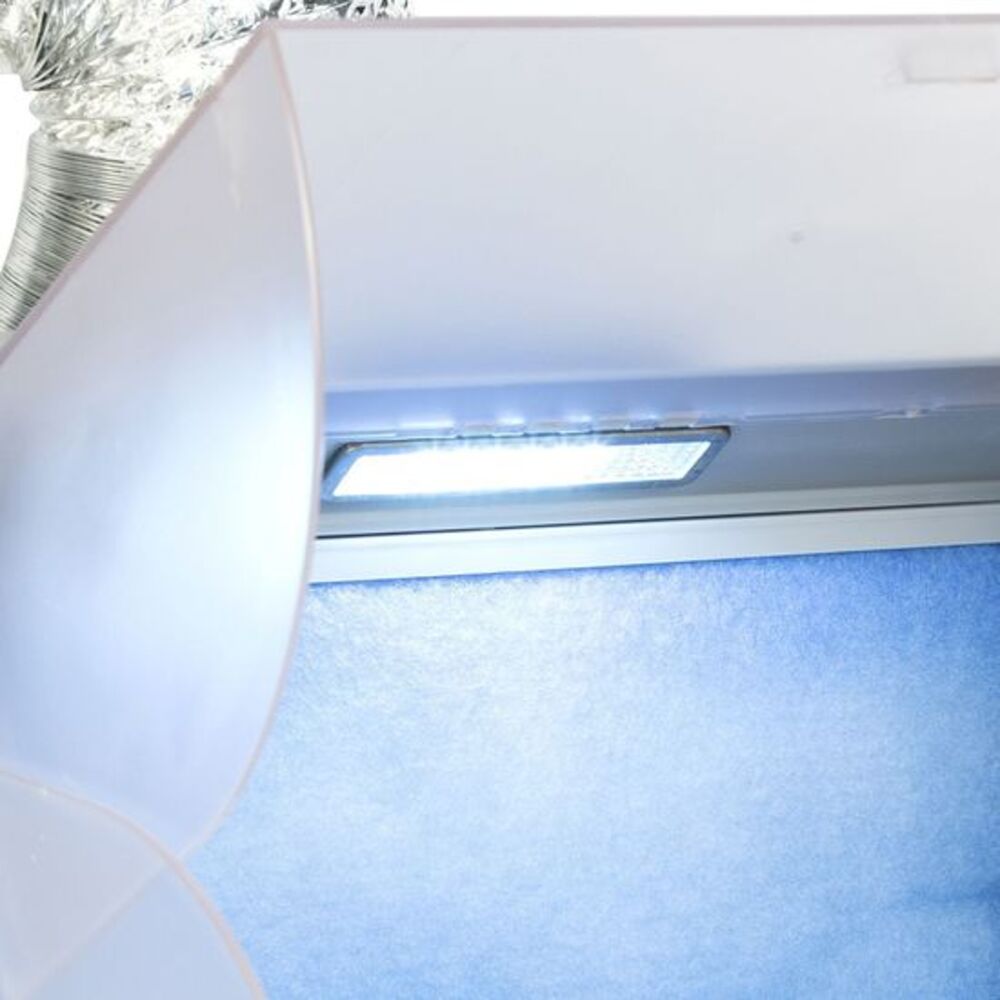 Portable Exhaust Fan Air Brush Spray Booth with LED 3