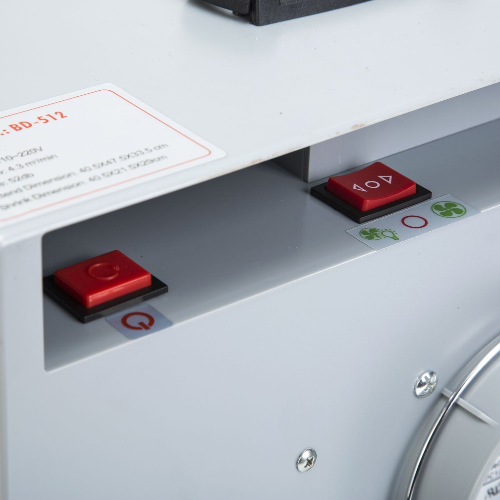 Portable Exhaust Fan Air Brush Spray Booth with LED 6