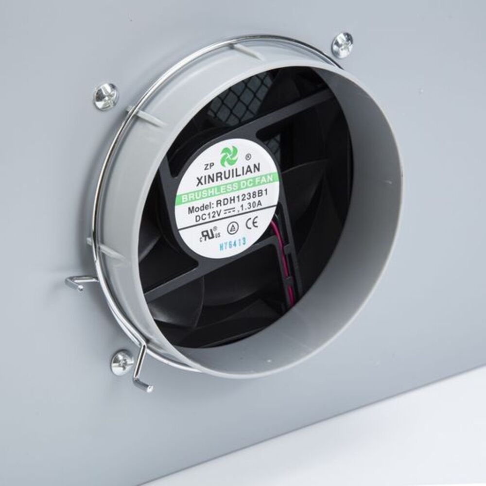 Portable Exhaust Fan Air Brush Spray Booth with LED 7