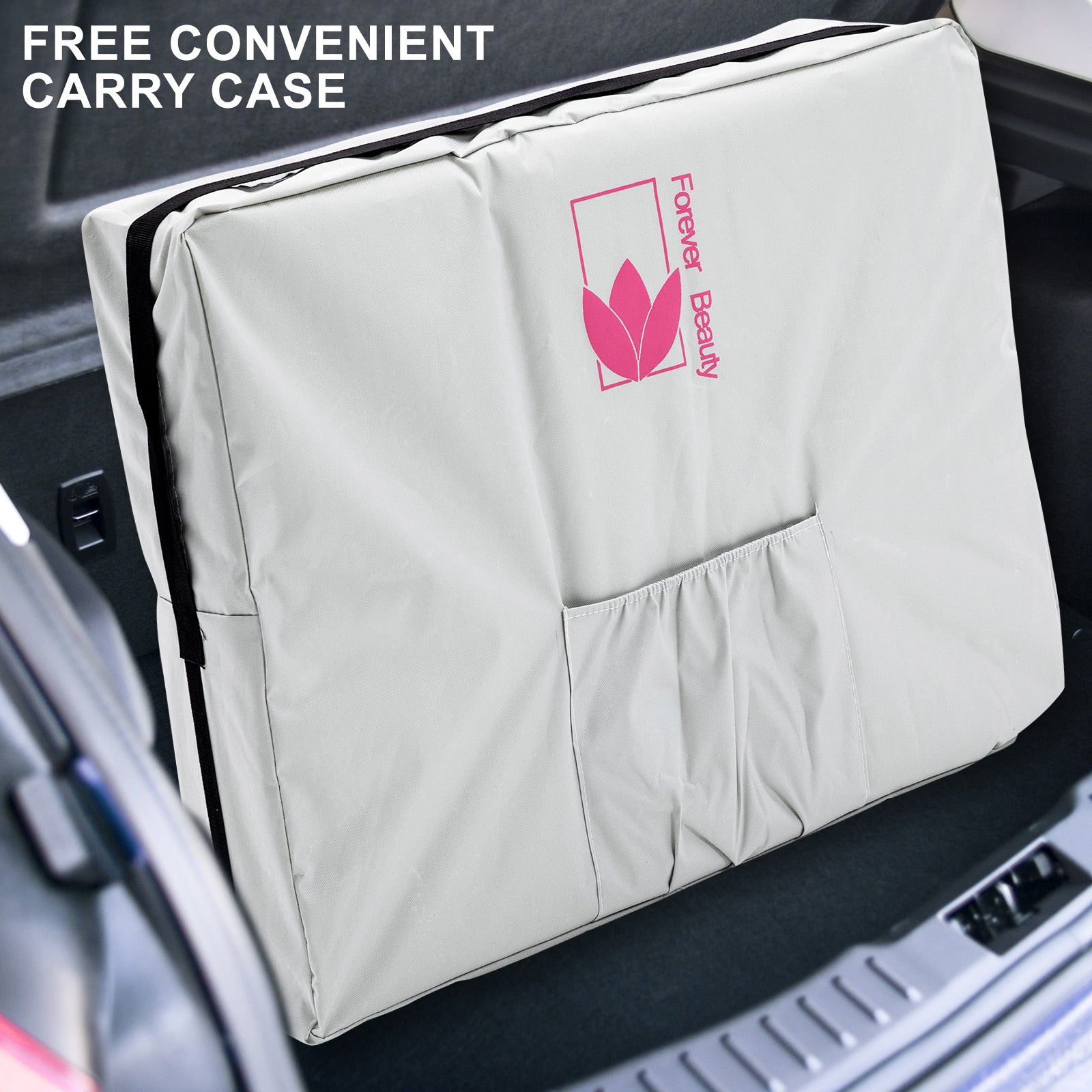 Aluminium Portable Beauty Massage Table Bed 3 Fold 70cm White 7