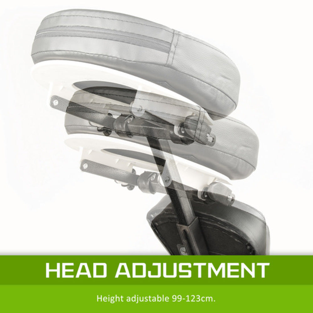 Aluminium Portable Beauty Massage Foldable Chair Table BLACK 7