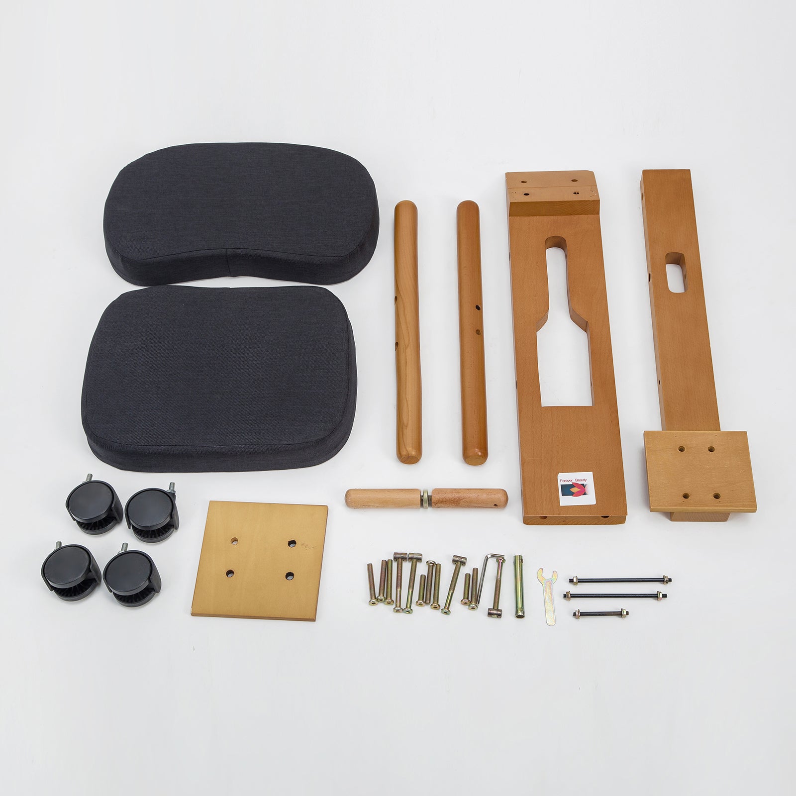 Ergonomic Adjustable Kneeling Chair BLACK 8