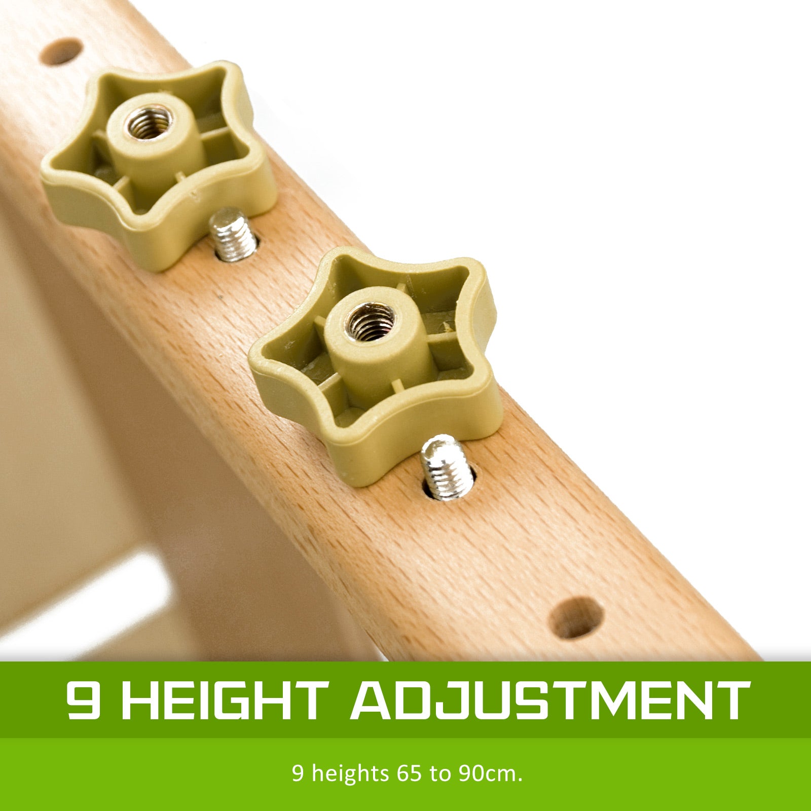 Wooden Portable Beauty Massage Table Bed 3 Fold 70cm WHITE 6