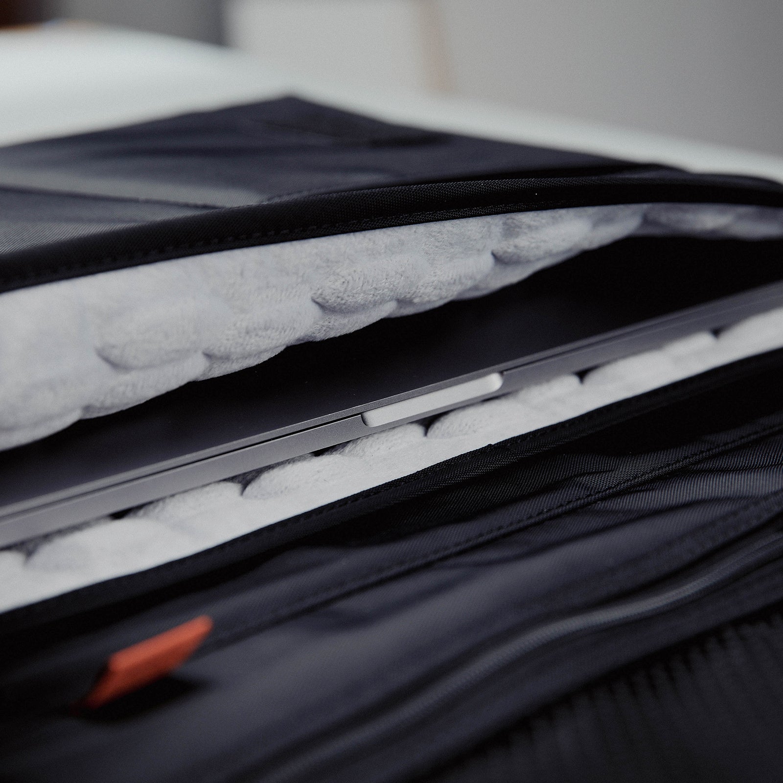 15.6/16 inch Laptop Sleeve Padded Shoulder Bag Travel Carry Case LATO BLACK 7