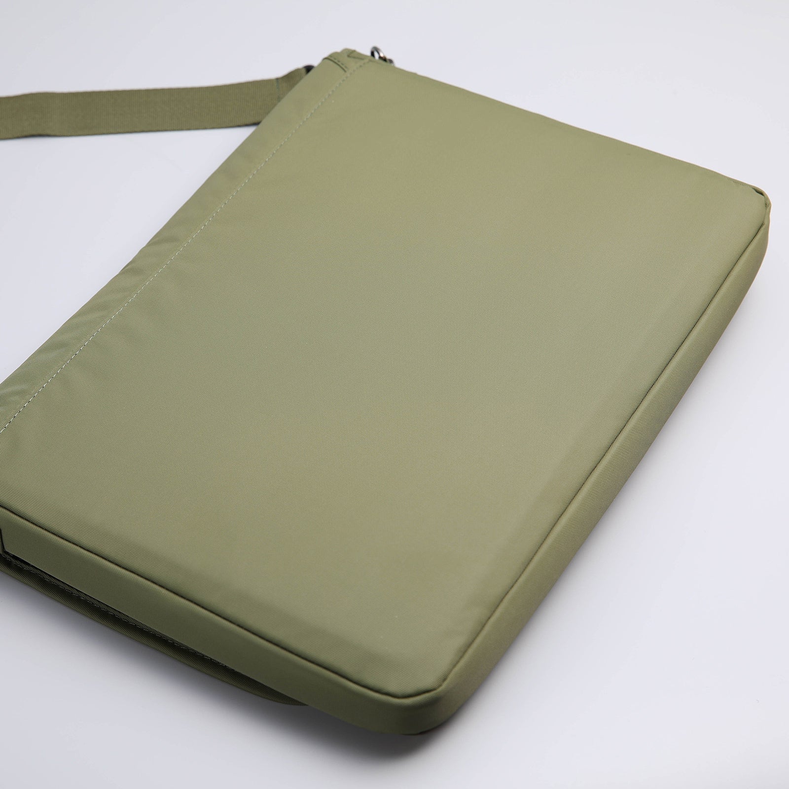 15.6/16 inch Laptop Sleeve Padded Shoulder Bag Travel Carry Case LATO KHAKI 3