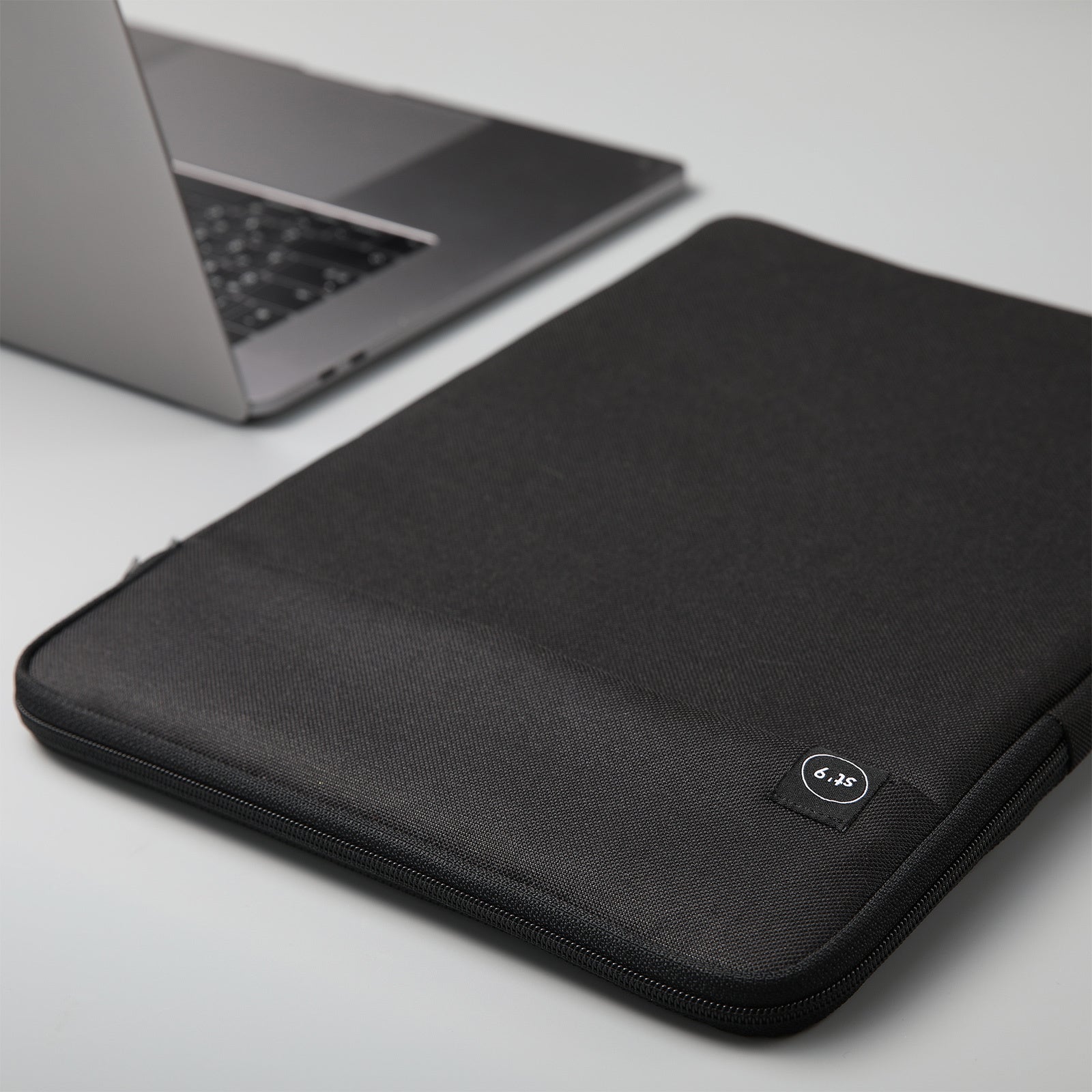 13 inch Laptop Sleeve Padded Travel Carry Case Bag M size LUKE BLACK 6