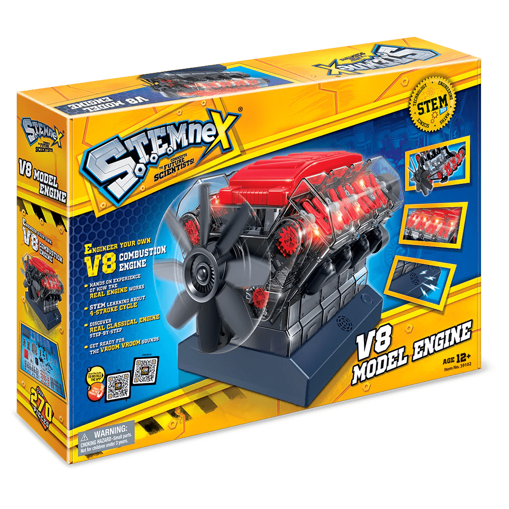 Stemnex Amazing V8 Model Engine STEM Toy Build Your Own Educational Construction Kit 9
