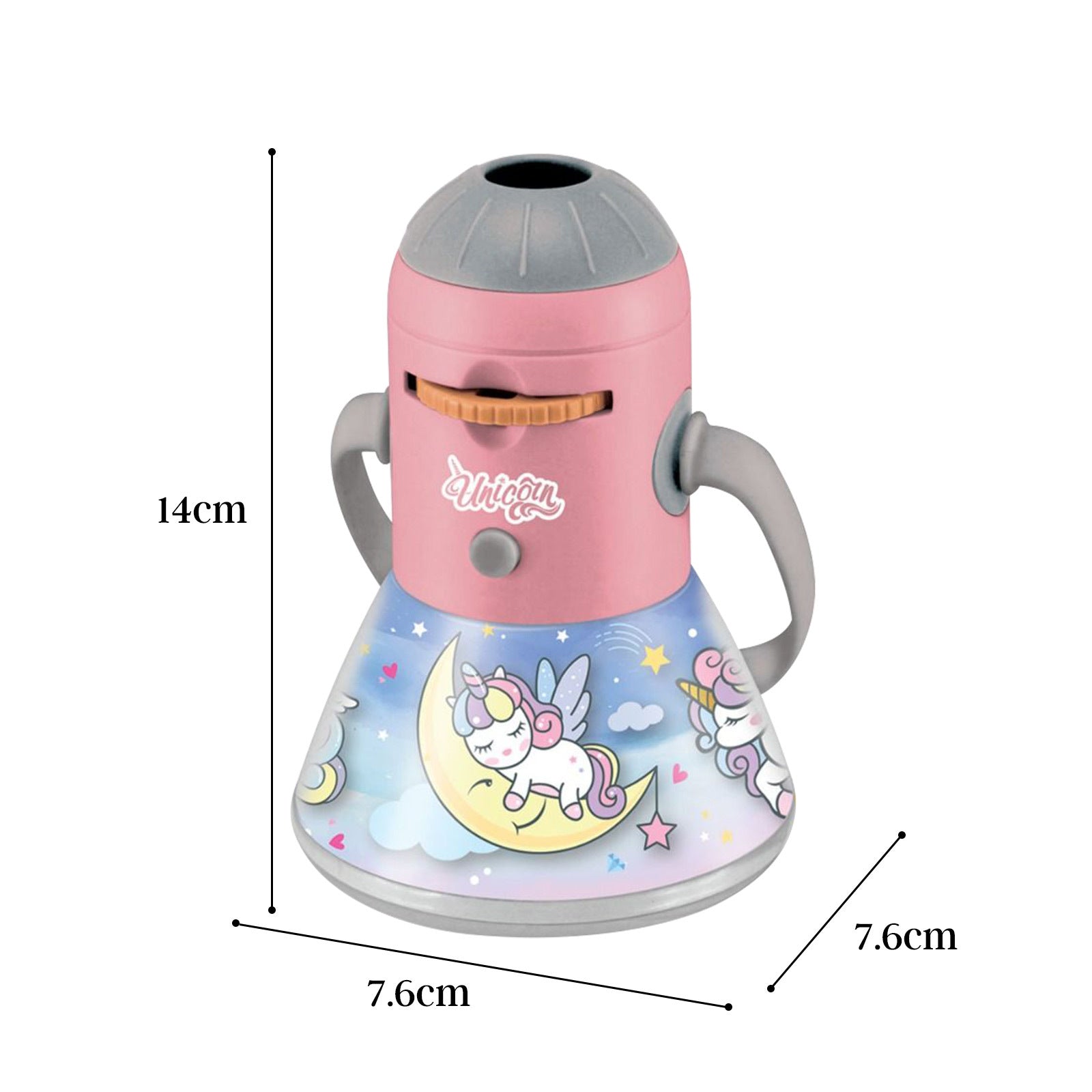 Unicorn Mini Night Light Camping Projector - Lantern Torch Kids Learning Toy 4