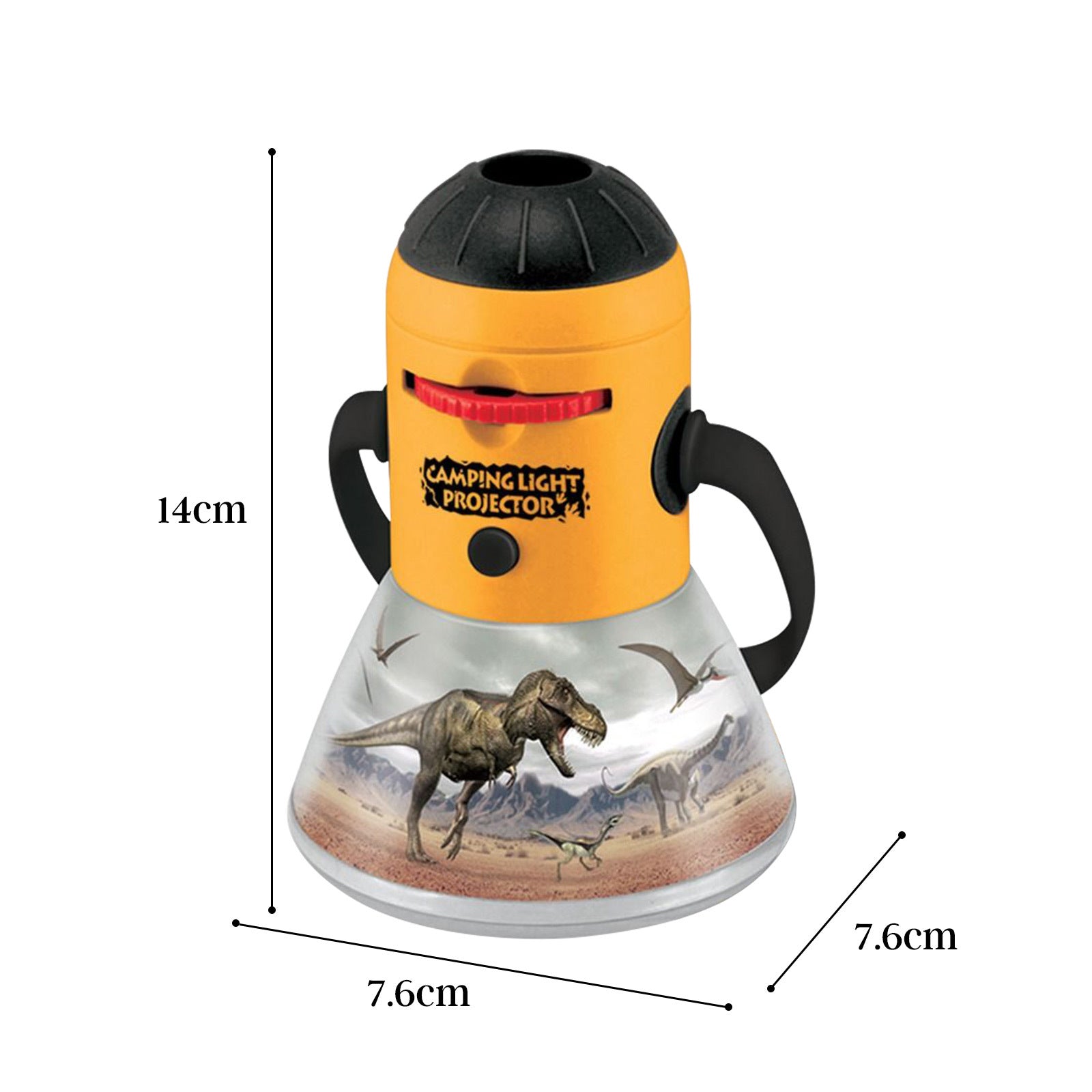 Dinosaur Mini Night Light Camping Projector - Lantern Torch Kids Learning Toy 4