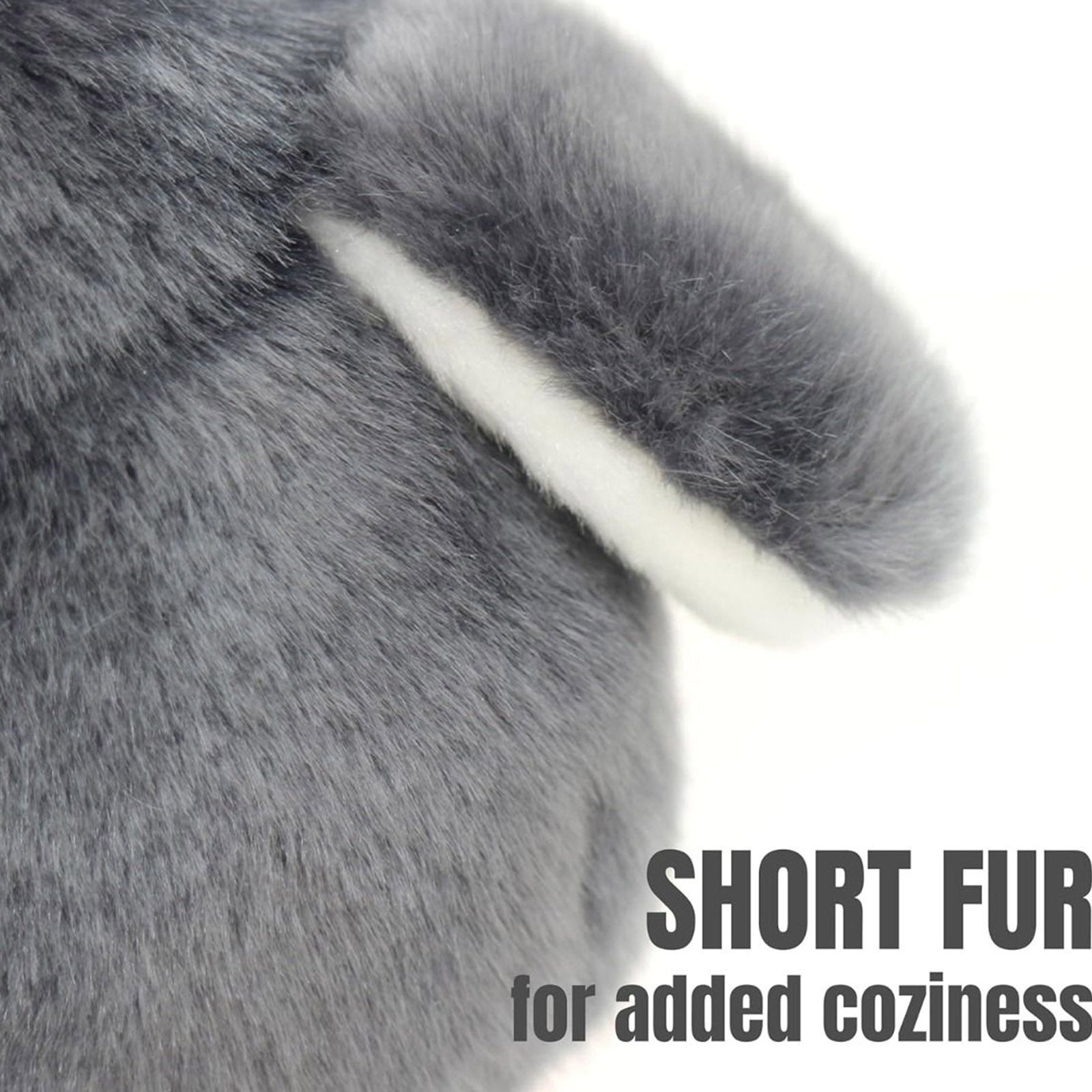 2X Plush Penguin Keychain Or Doll With Sound Activation GREY 3