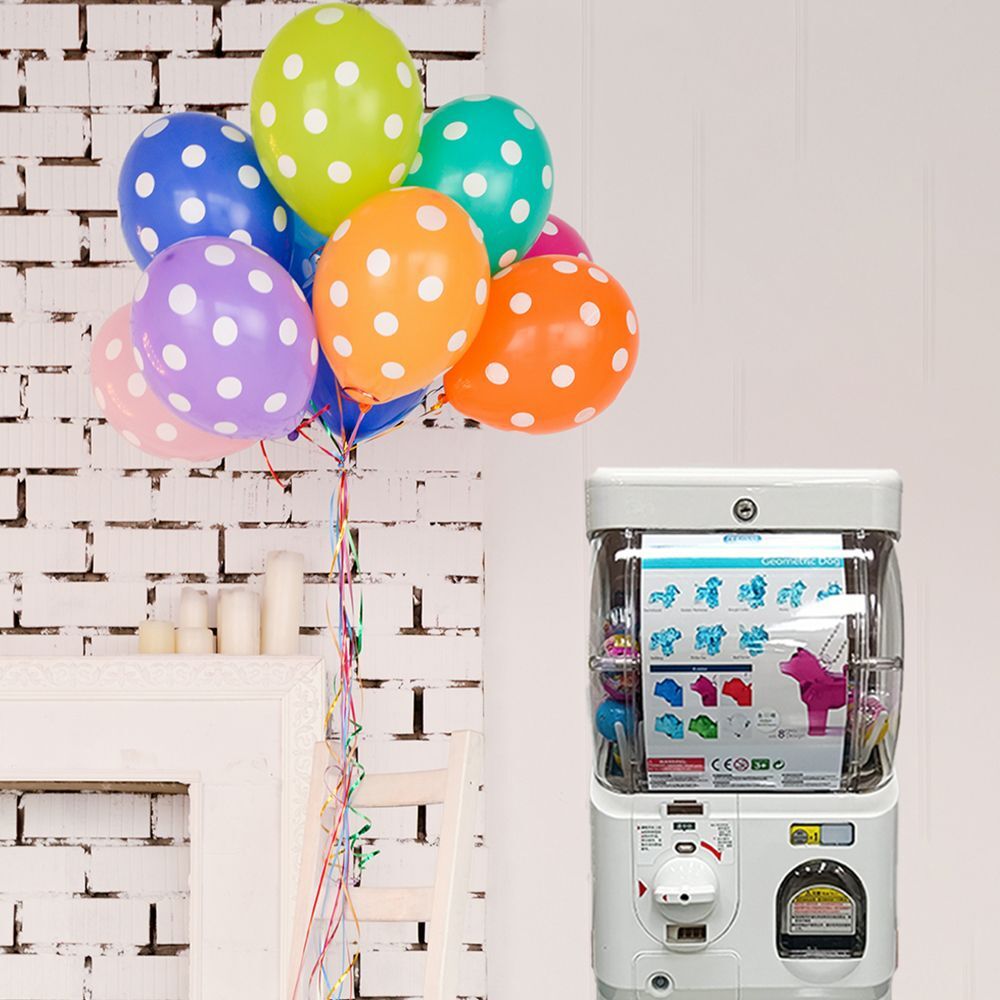 Gachapon Capsule Toy Vending Machine Collectible Gacha Dispenser WHITE 5