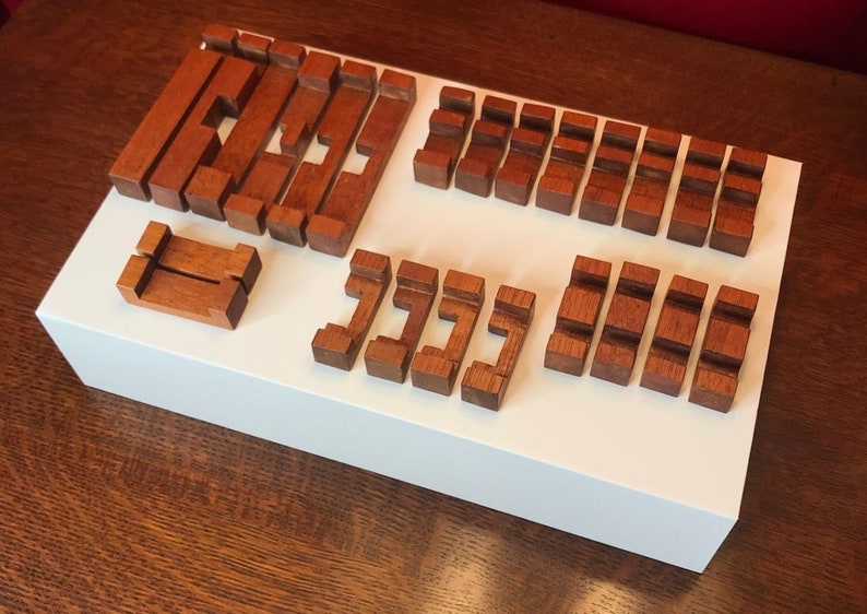 Japanese Interlocking Ladder Puzzle 5