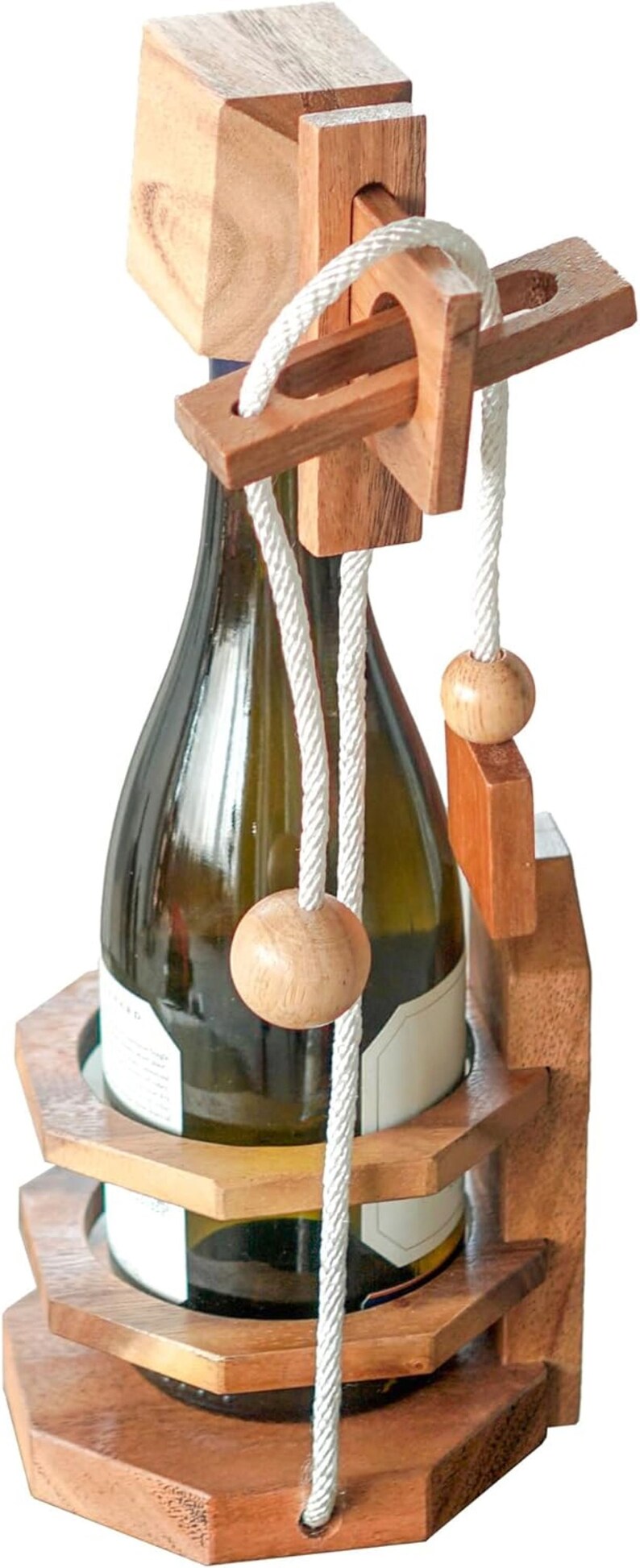 Wine Stopper Lock Puzzle - Party Puzzle- cant drink it until you crack the lock-party fun 4