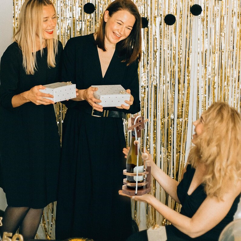 Wine Stopper Lock Puzzle - Party Puzzle- cant drink it until you crack the lock-party fun 6