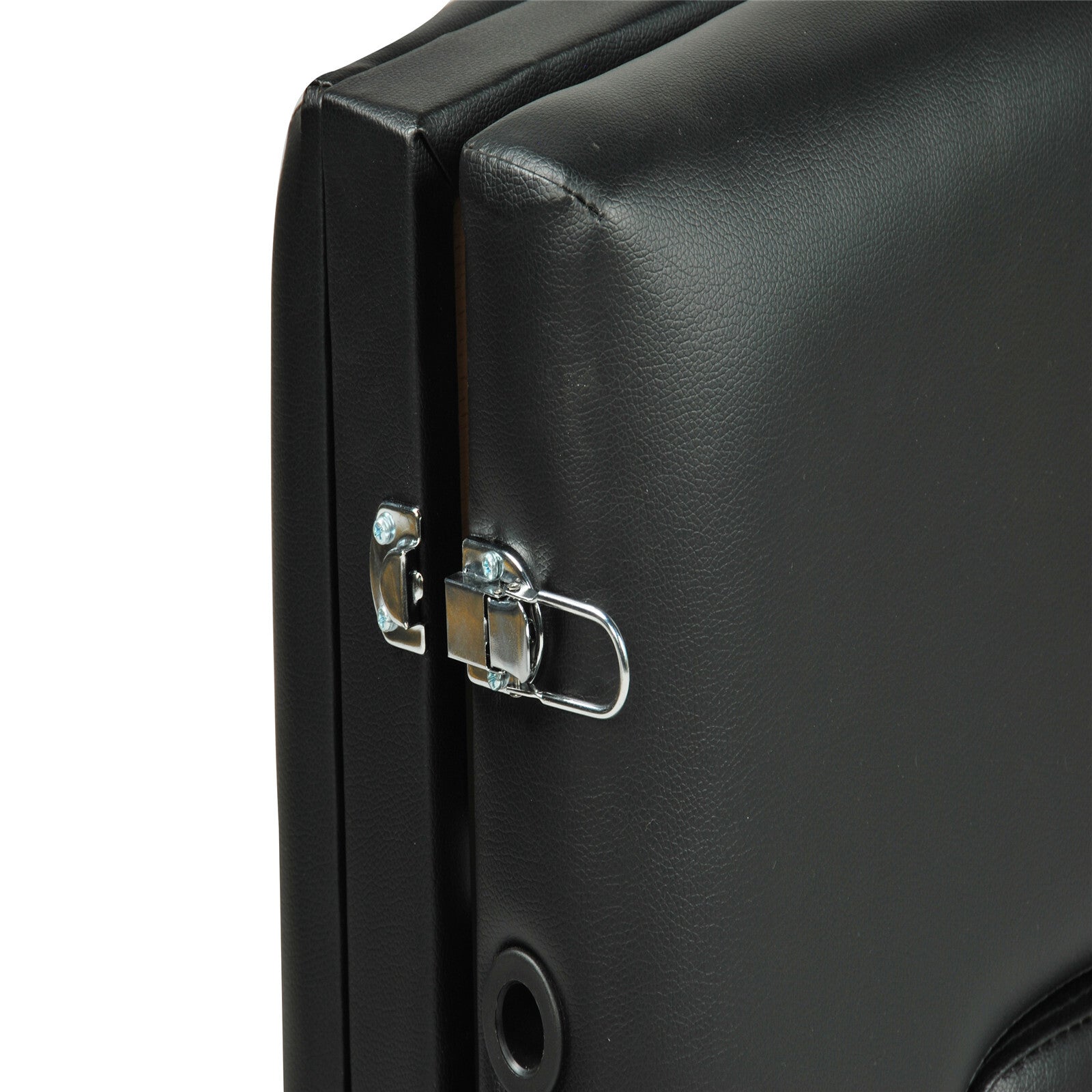 YES4HOMES Black 3 Fold Portable Aluminium Massage Table Massage Bed Beauty Therapy 4