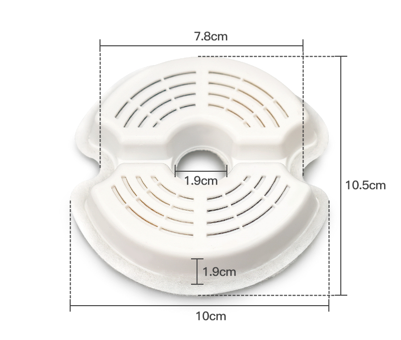 YES4PETS 16x Pet Dog Cat Fountain Filter Replacement Activated Carbon Ion Exchange Triple Filtration System Automatic 3