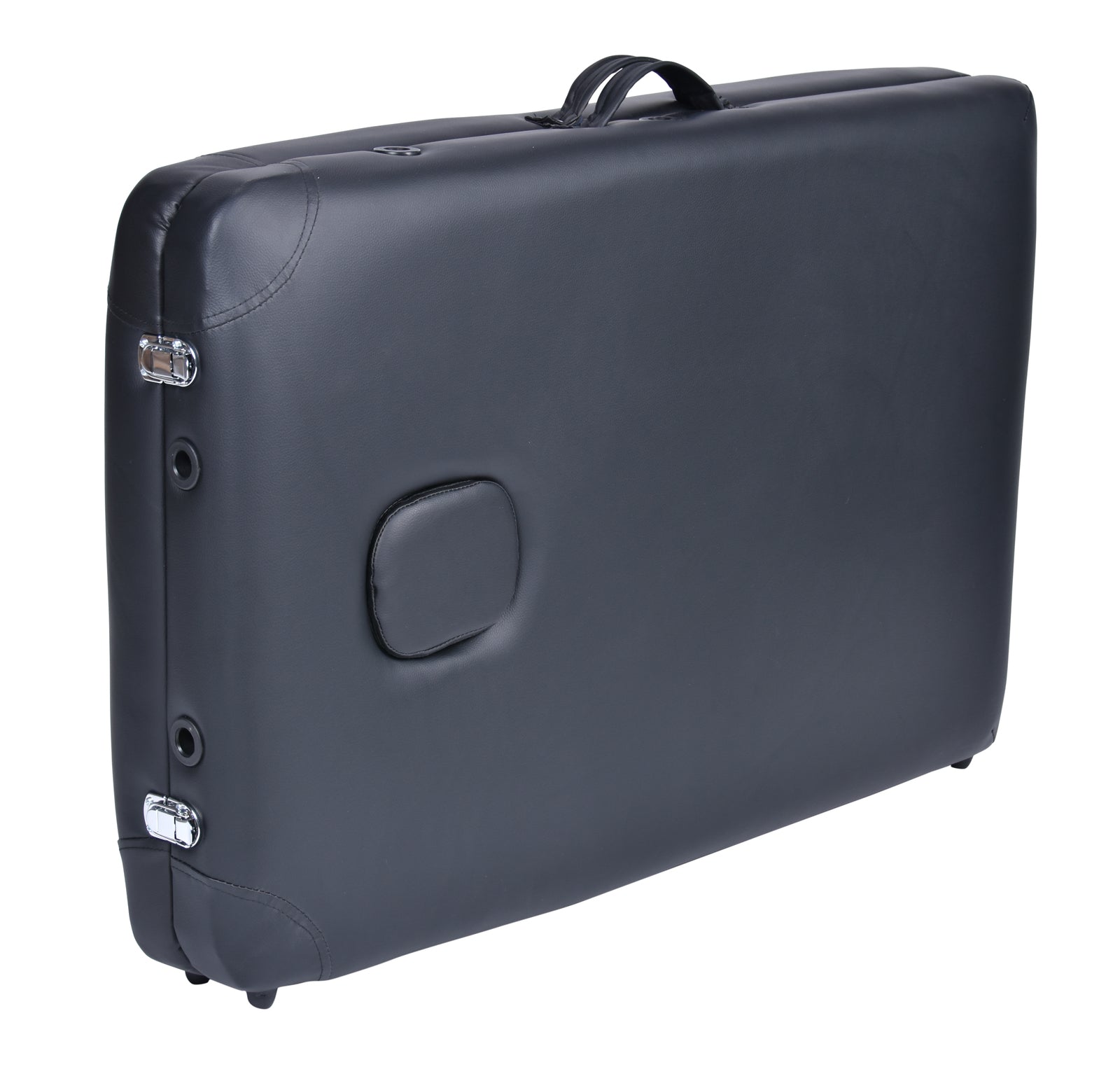 YES4HOMES 2 Fold Portable Aluminium Massage Table Massage Bed Beauty Therapy Black 5